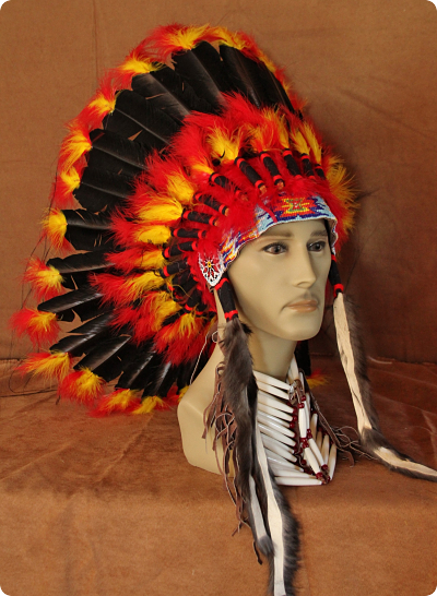 Imitation Native American War Bonnet INWB109