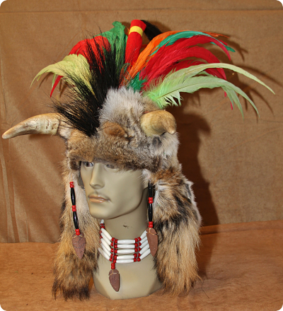 Native American Medicine Man Head Piece