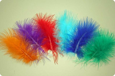 Marabou feathers